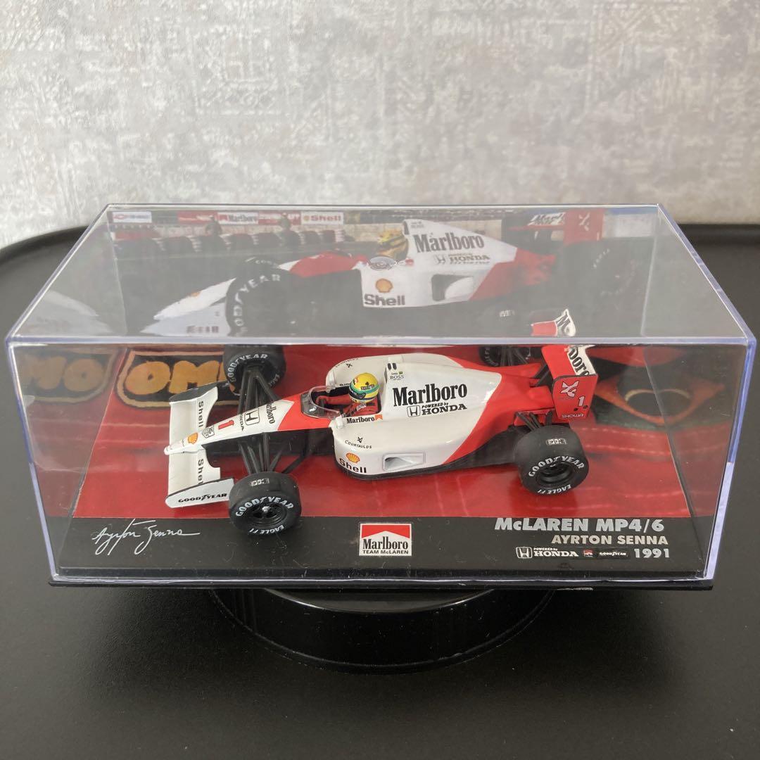 F1 マクラーレン MP4/6 アイルトンセナ マルボロ仕様　1/43