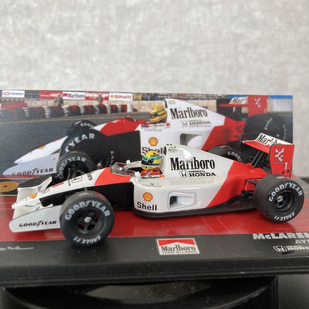 F1 マクラーレン MP4/6 アイルトンセナ マルボロ仕様　1/43