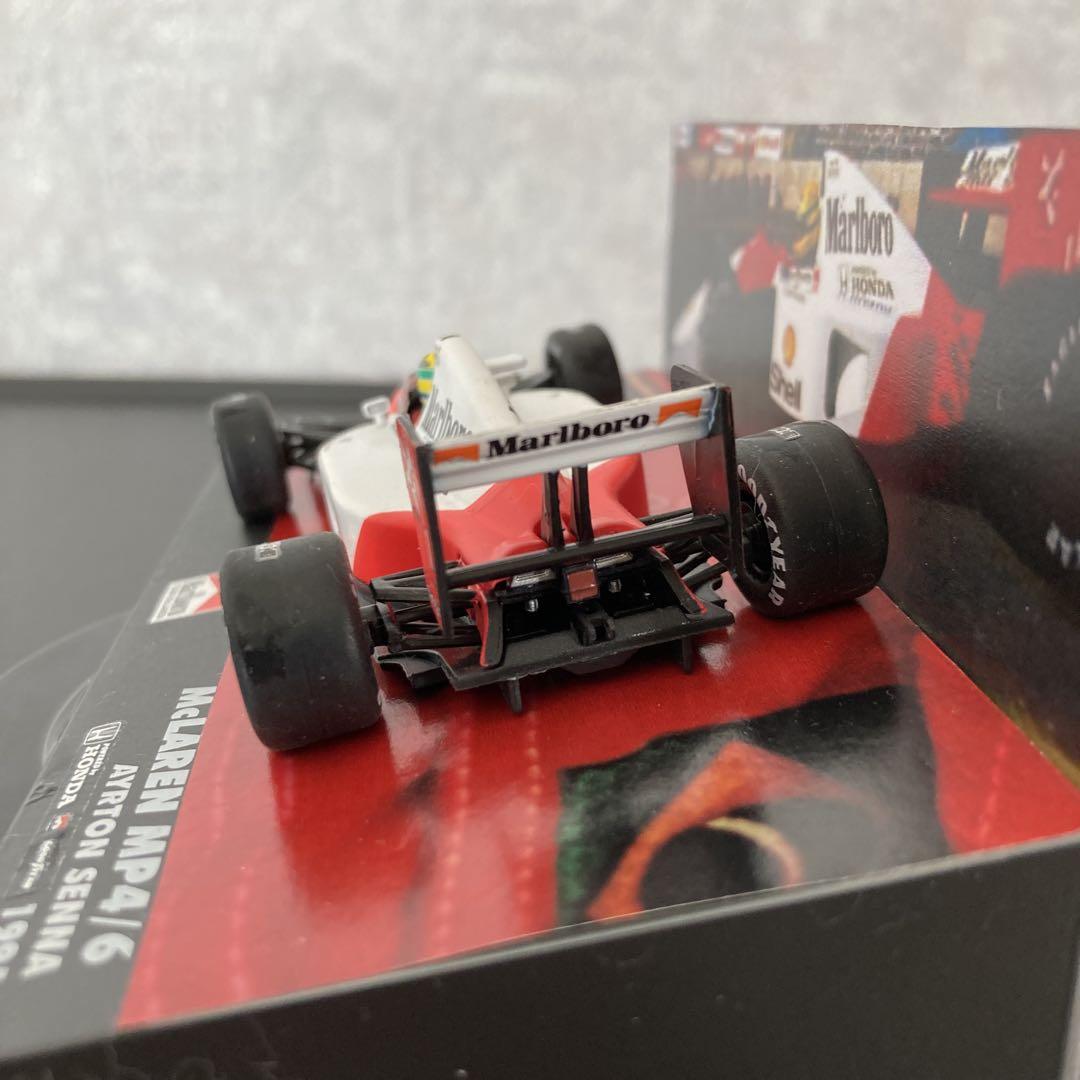 F1 マクラーレン MP4/6 アイルトンセナ マルボロ仕様　1/43