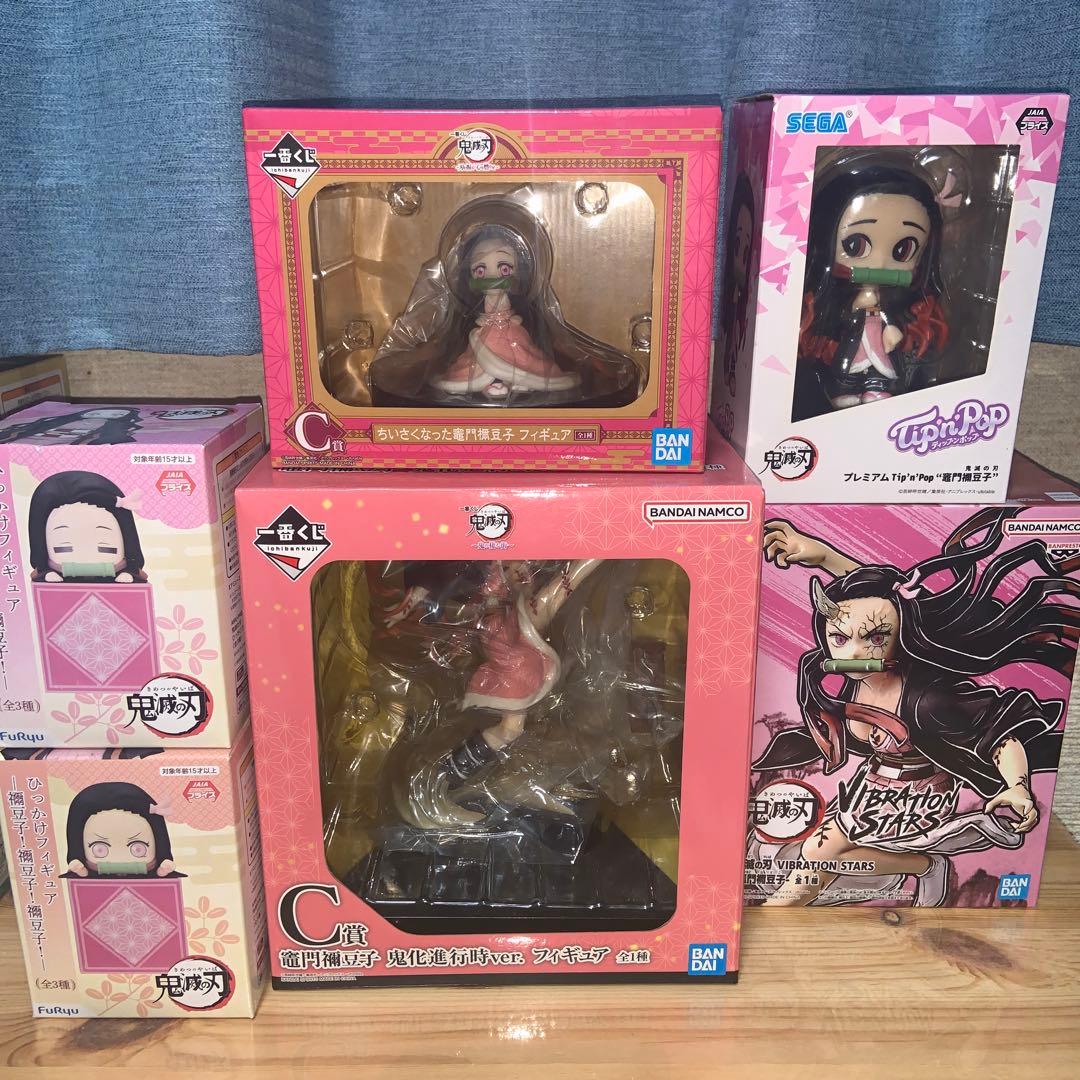 鬼滅の刃 竈門禰豆子 フィギュア 6点セット新品