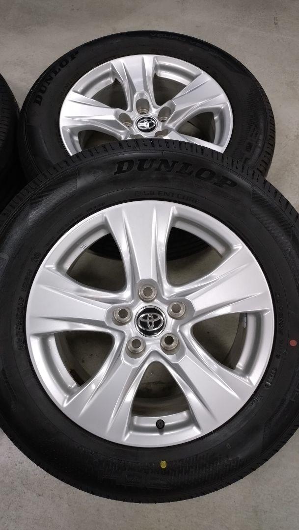 ■■ダンロップ VEURO 225/65R17 タイヤ＆アルミ付☆バリ山■■