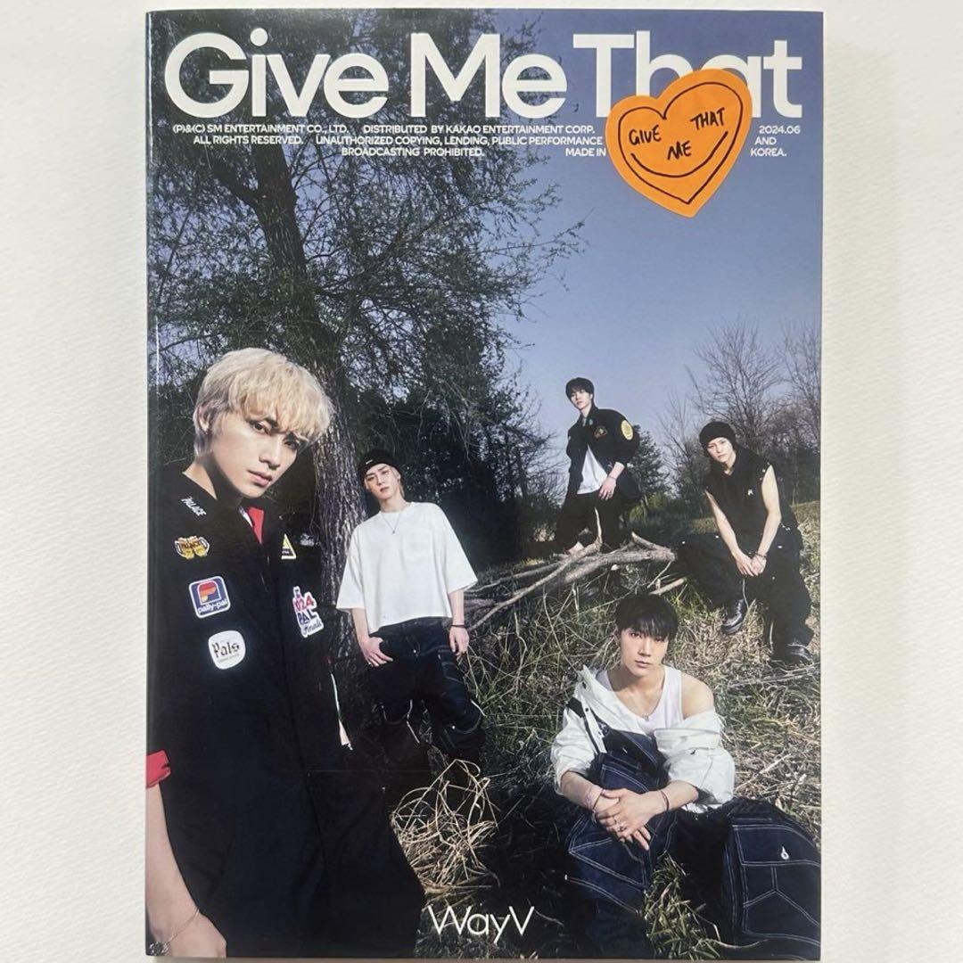 WayV Give Me That 開封済み 2種セット - メルカリ
