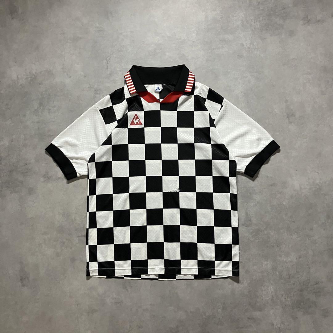 80s 90s le coq sportif ユニフォーム ゲーム シャツ