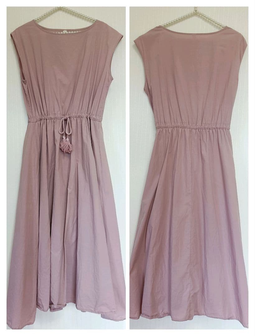 夏ワンピース+オールインワン計7点セットパステルカラーストライプギンガムロング丈 夏ワンピース+オールインワン計7点セットパステルカラーストライプギンガムロング丈