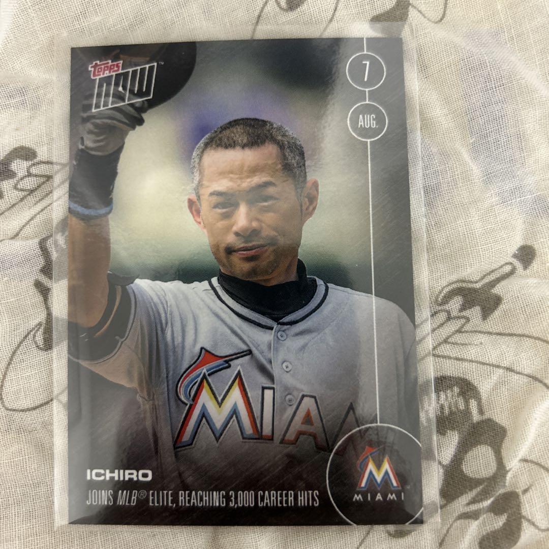 MLB イチロー 2016 TOPPS NOW 3000本安打　記念 カード 2016 Topps - Chasing 3000 Ichiro Suzuki #3000-27 for sale