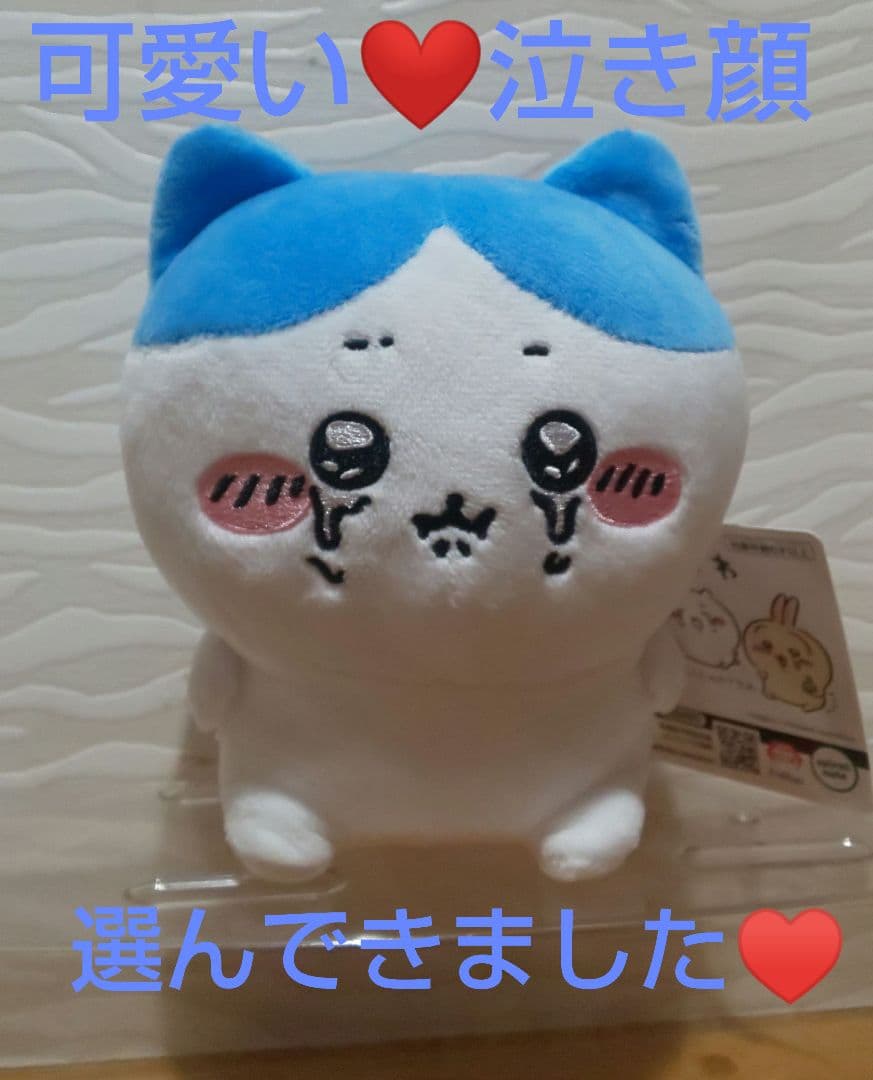 【3種セット×2】ちいかわ　泣いちゃったぬいぐるみ　ちいかわ　ハチワレ　うさぎ ちいかわ 泣いちゃったぬいぐるみシリーズ3点セット(おまけ付き) ちい