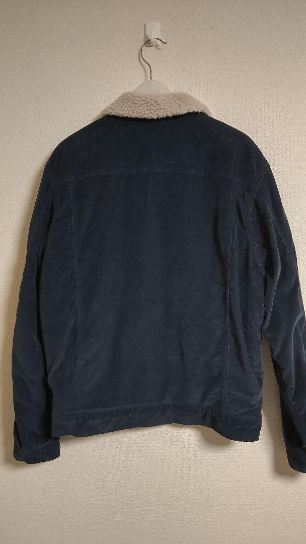 ケット パタゴニア M ネイビー MN64S-m53500141777 パイルラインドトラッカージャケット デニムジャ