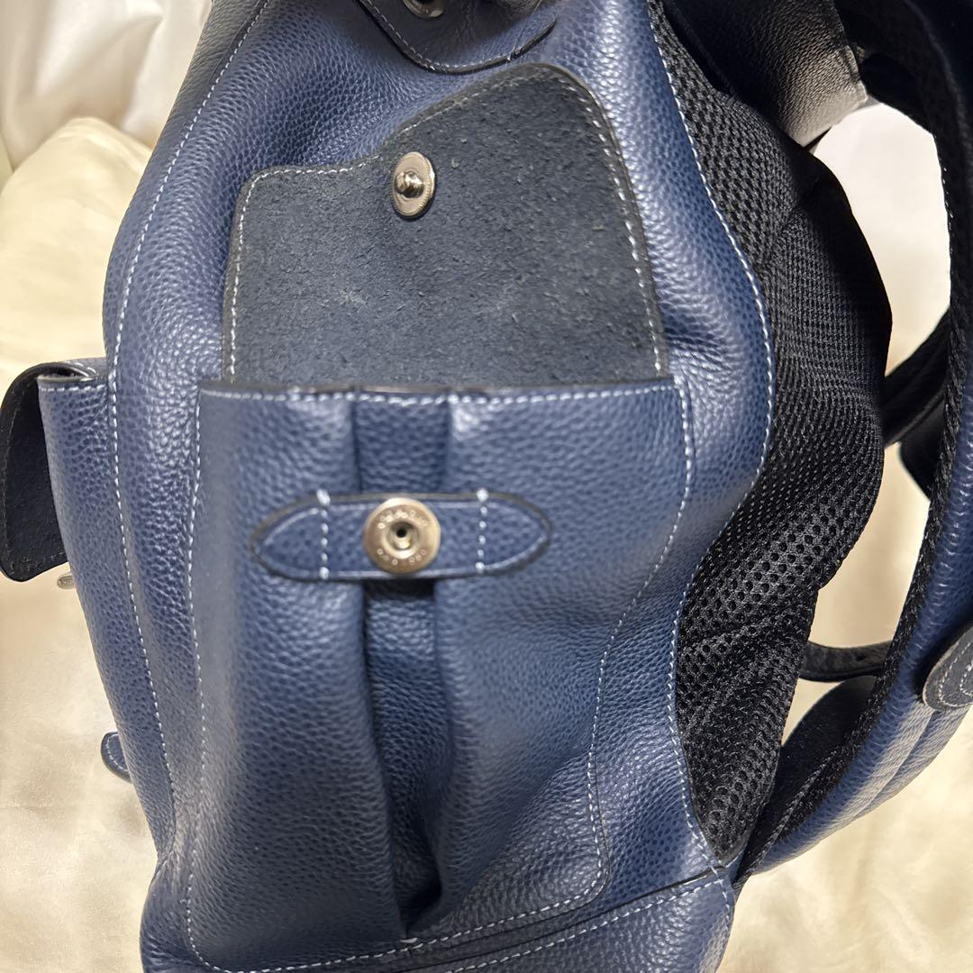 【美品、セール】 COACH コーチ リュック バッグパック ネイビー