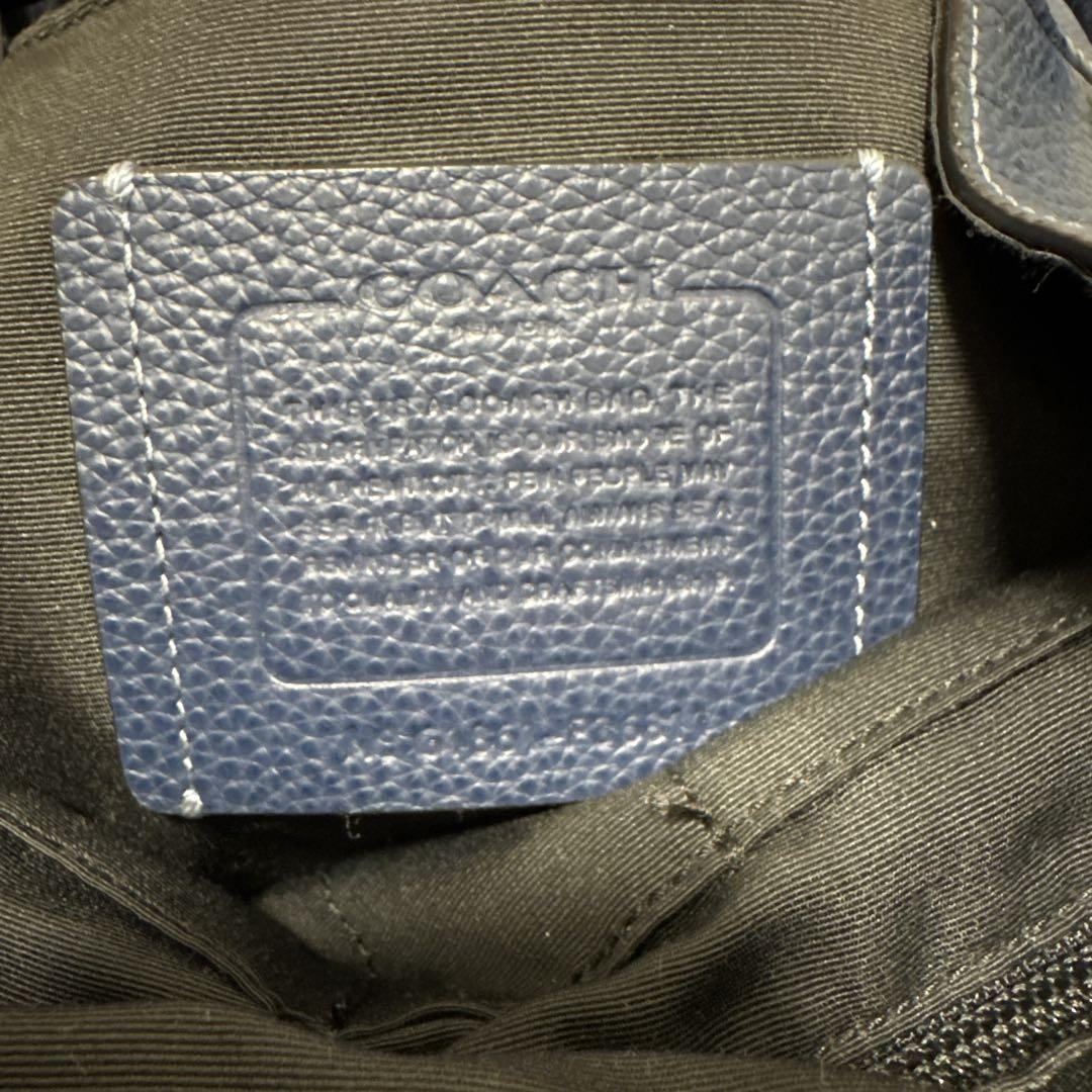 【美品、セール】 COACH コーチ リュック バッグパック ネイビー