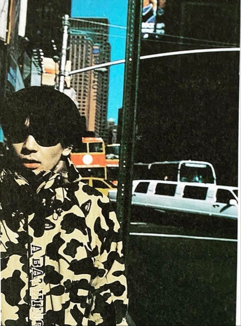 木村拓哉CM着用モデル APE 1996年製 1st CAMO スノボジャケット