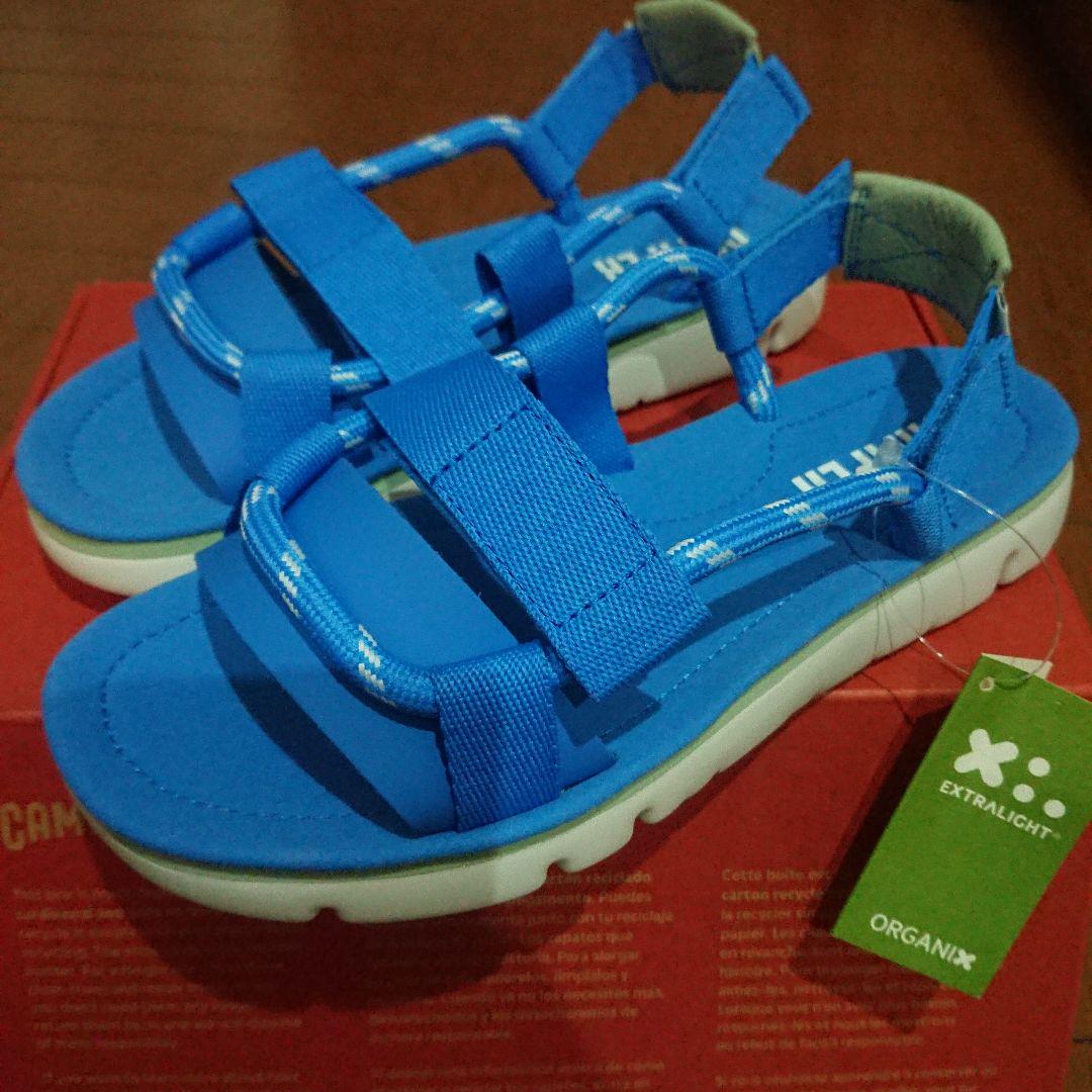 人気】CAMPER oruga レディース サンダル 24㎝ 夏 ブルー - メルカリ