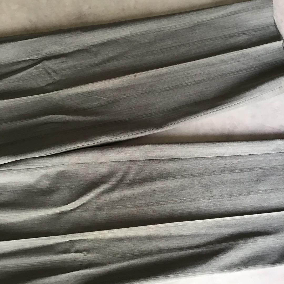 90s GIVENCHY ジバンシー　セットアップ　グレー　ストライプ　スーツ