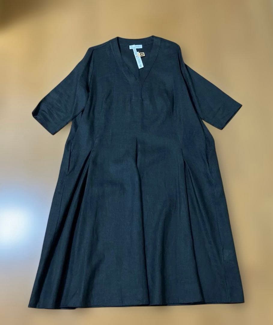 お値下げしました‼️WHYMIX I ブラック ワンピース サイズ38