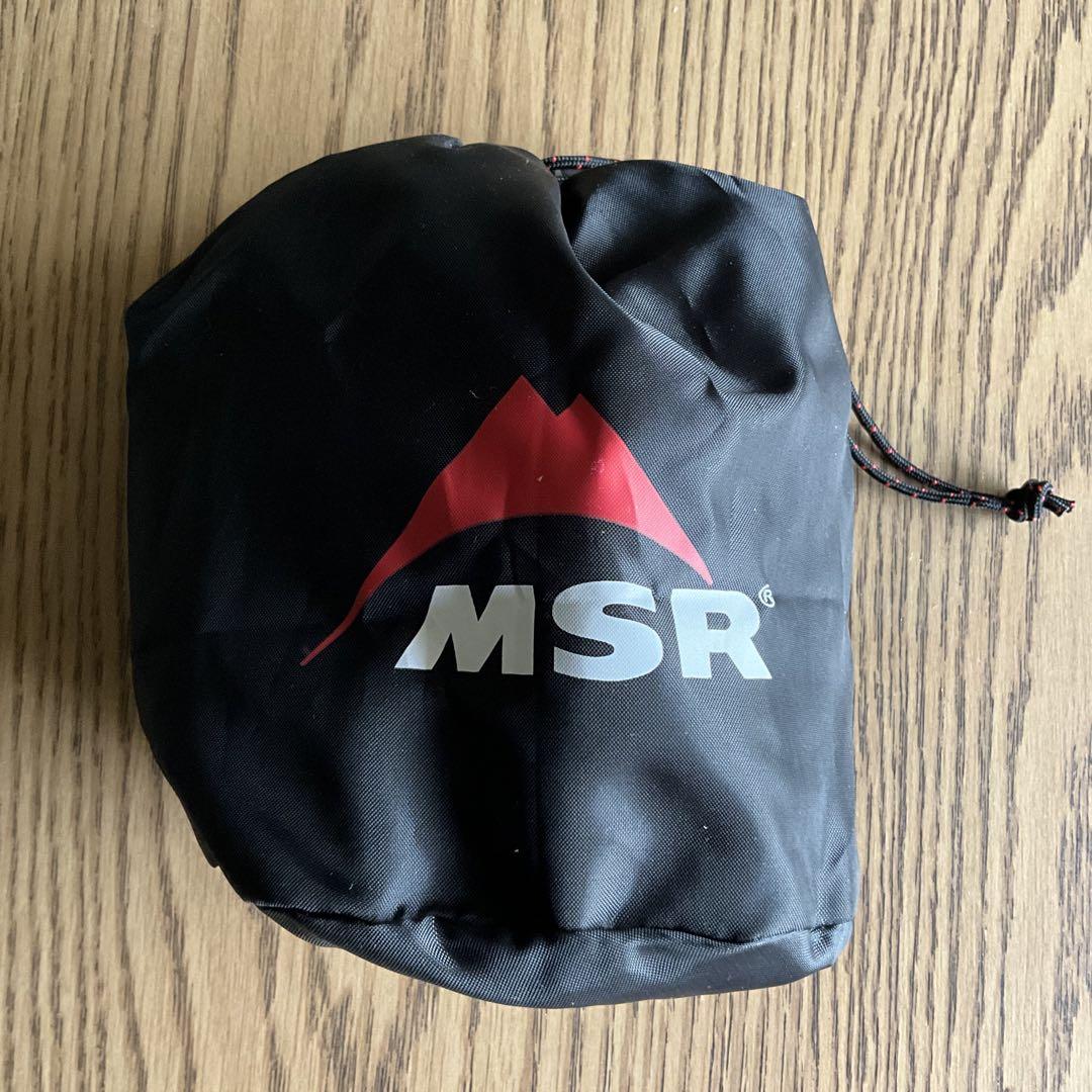 【未使用品】MSRドラゴンフライ 正規品325ml純正ボトル セットケース付