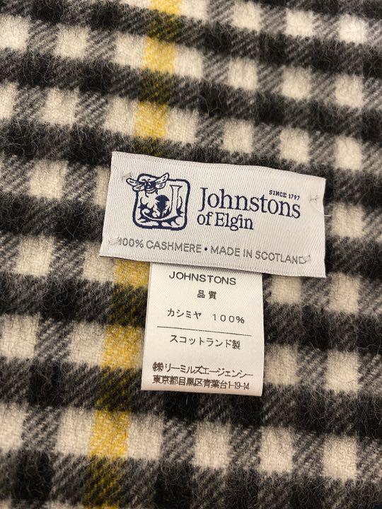 激レア ジョンストンズ カシミヤ ストール マフラー Johnstons