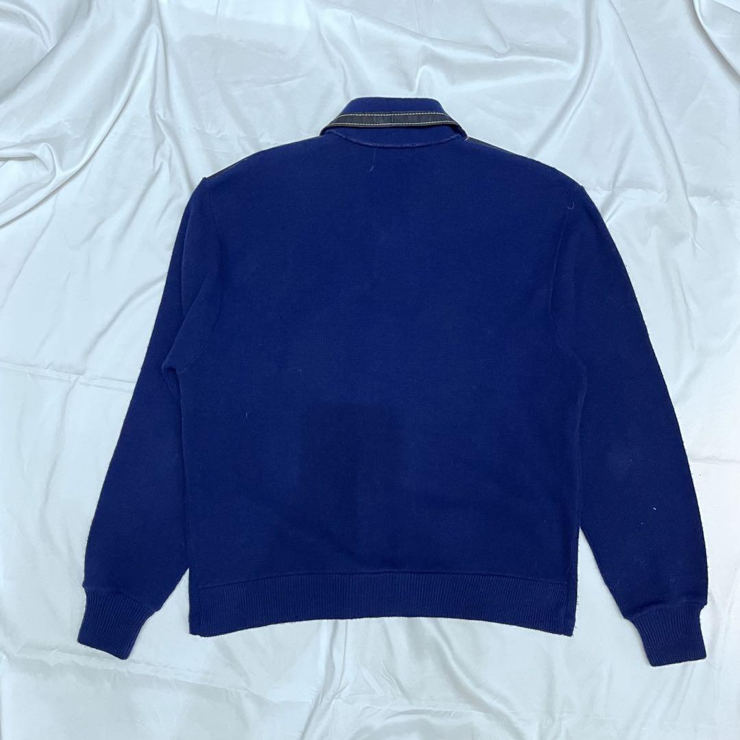 トップス 70s vintage switching knit jacket