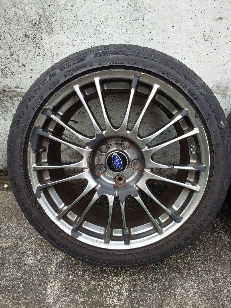 スバルインプレッサWRX STI 18インチ アルミホイールセット 4本
