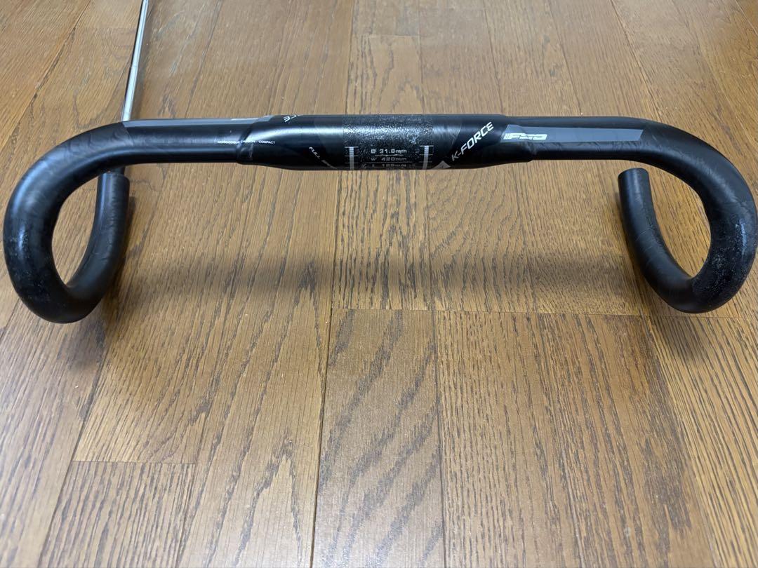 FSA SL-K CARBON COMPACT ハンドル420mm(400mm) - メルカリ