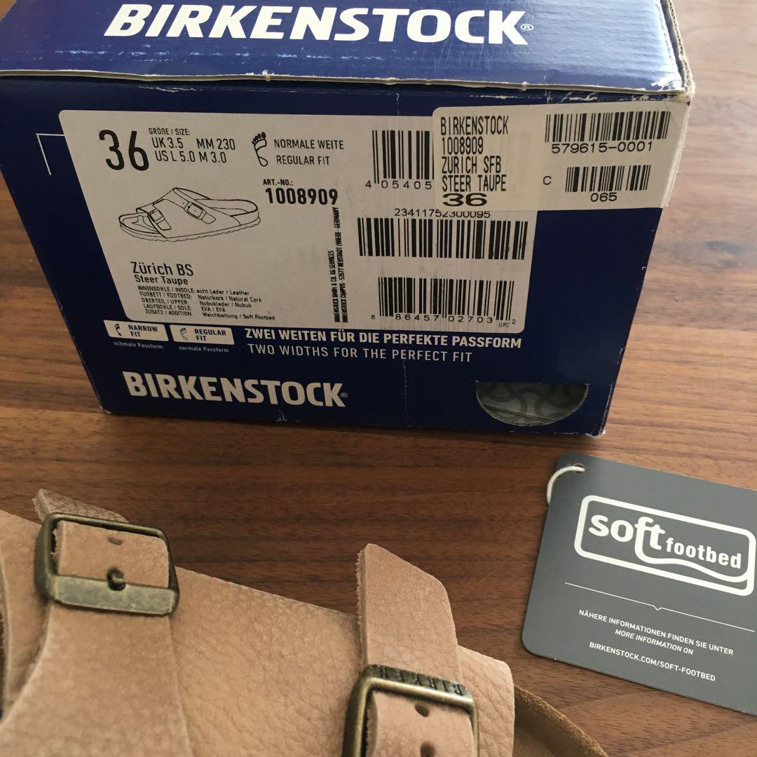 新品　正規品　チューリッヒ　ビルケンシュトック  23 23.0
