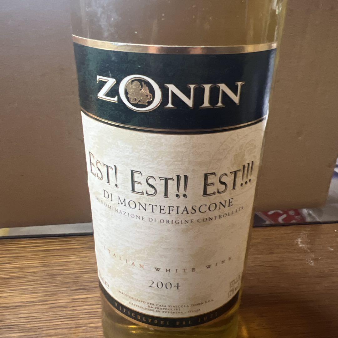 ZONIN エスト!エスト!!エスト!!! 2004年 白ワイン 750ml - メルカリ ZONIN エスト!エスト!!エスト!!! 2004年 白ワイン 750ml - メルカリ
