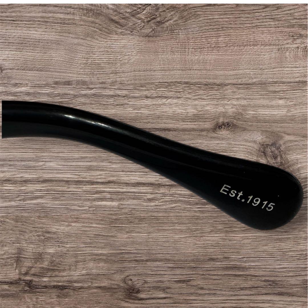 【美品】MOSCOT サングラス LEMTOSH 黒縁 46 24-145