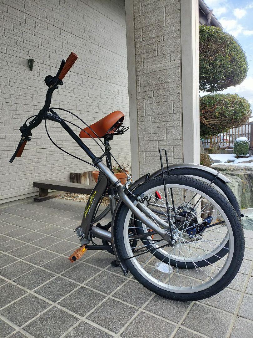【送料込み】シマノ　THREE STONE　折りたたみ自転車