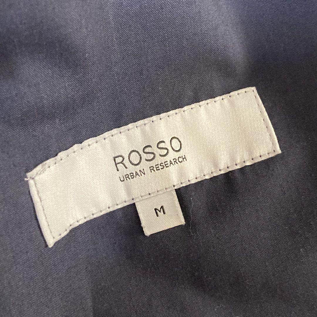 URBAN RESEARCH ROSSO シアサッカー 紺 春夏 スーツ