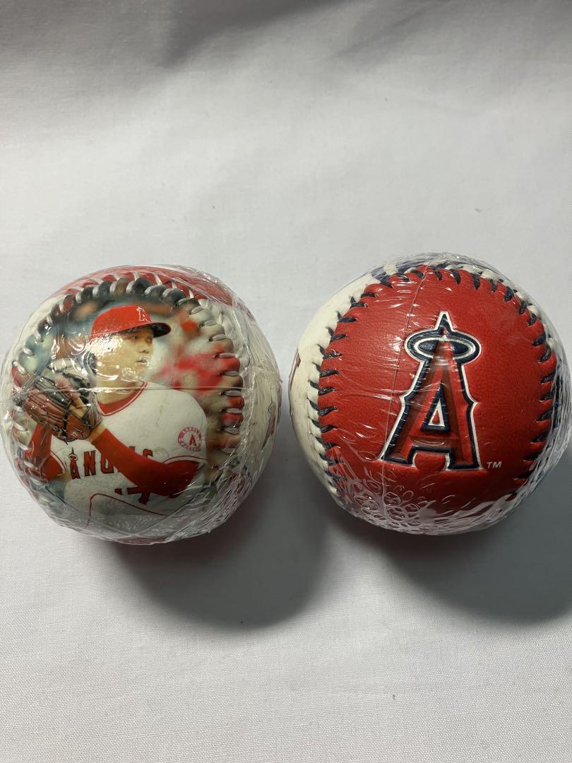 大谷 トラウト エンゼルス ボール２個セット