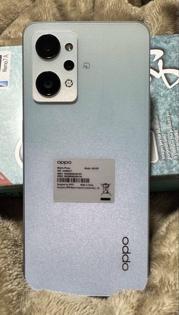 OPPO Reno 7 A◆美品◆ケース、替えフィルム付き
