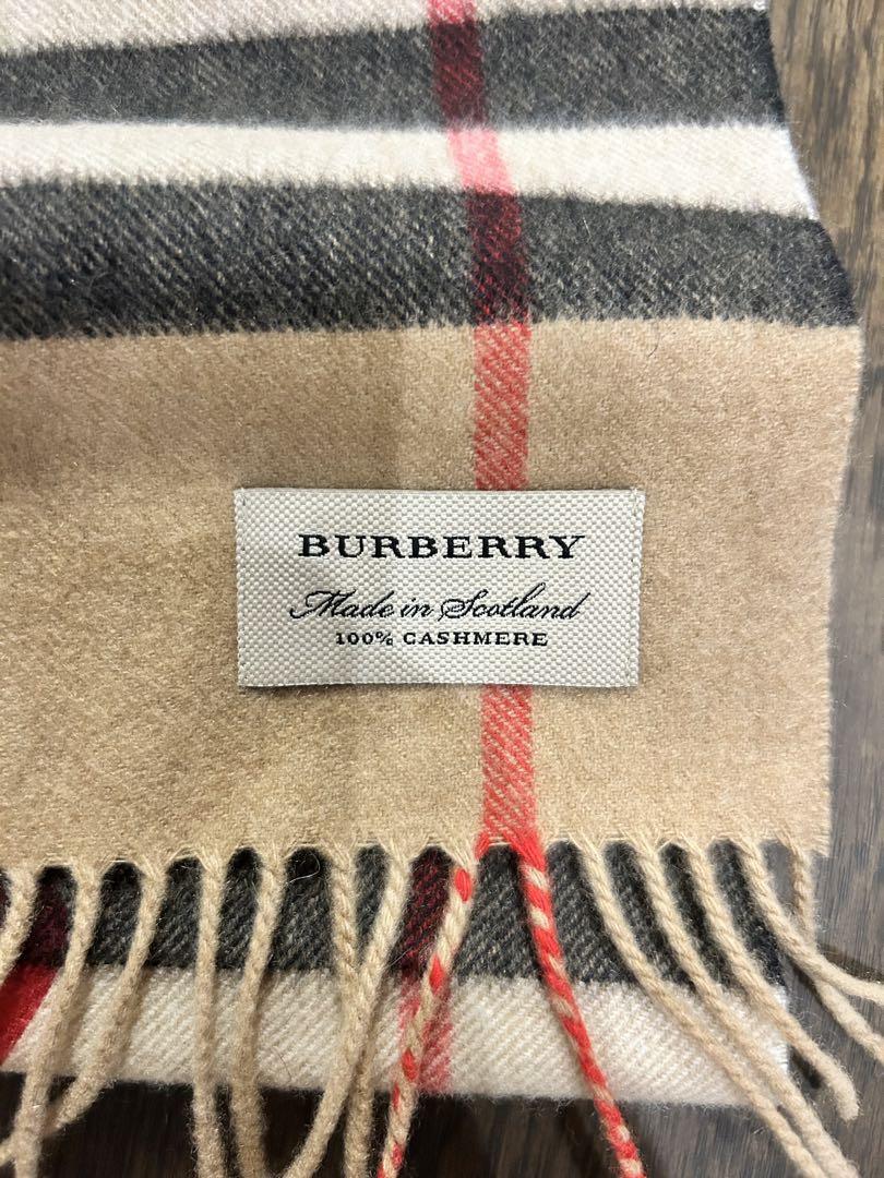【最終価格】Burberry☆バーバリー　マフラー　ハート