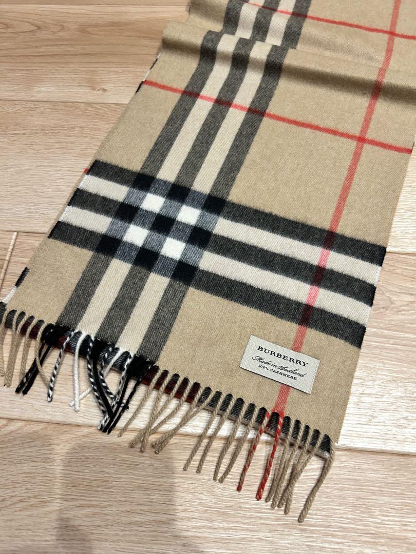 【最終価格】Burberry☆バーバリー　マフラー　ハート