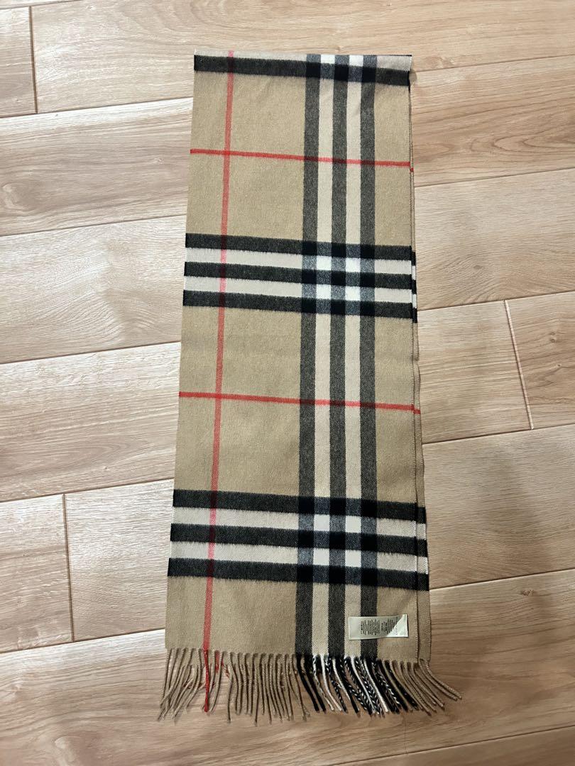 【最終価格】Burberry☆バーバリー　マフラー　ハート