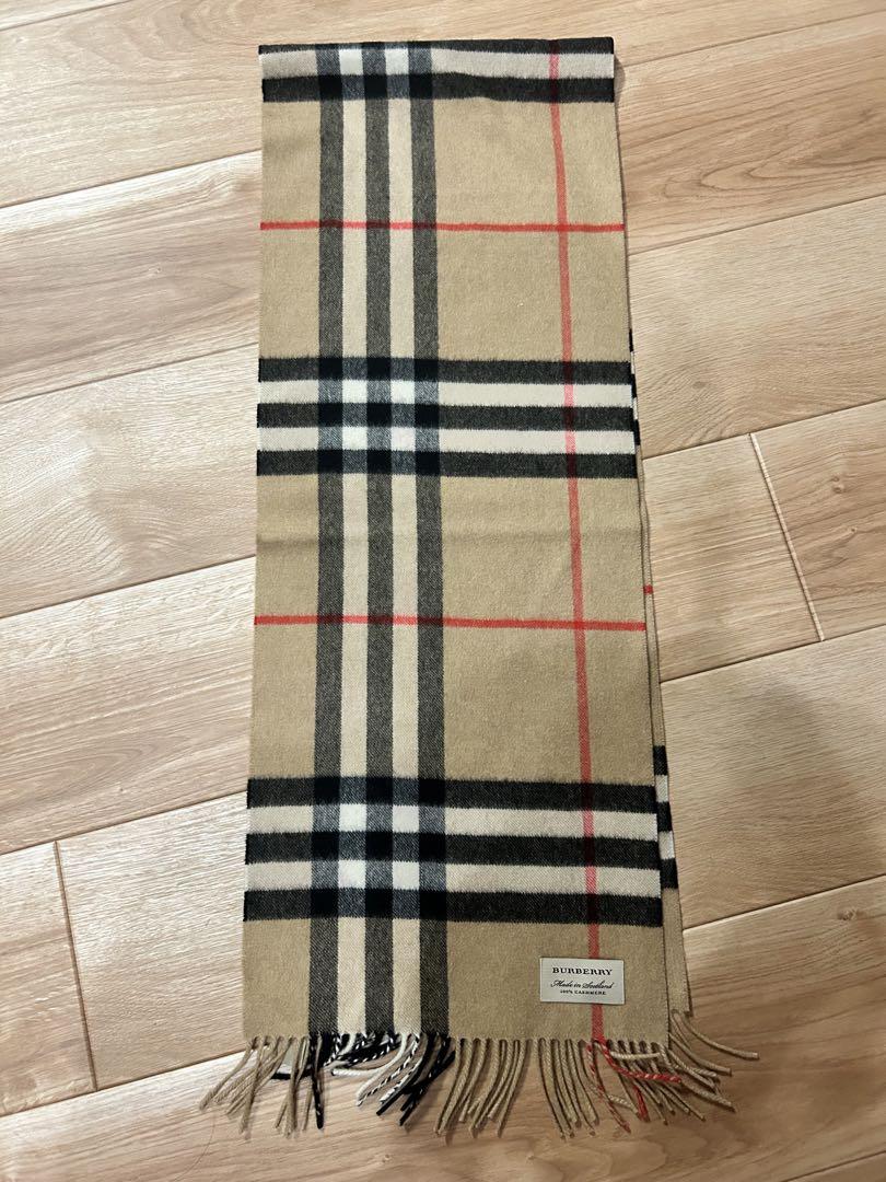 【最終価格】Burberry☆バーバリー　マフラー　ハート