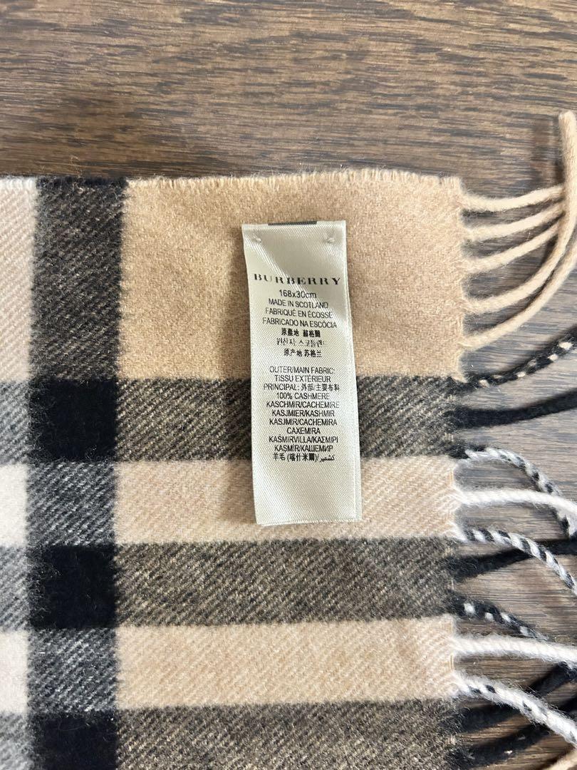 【最終価格】Burberry☆バーバリー　マフラー　ハート