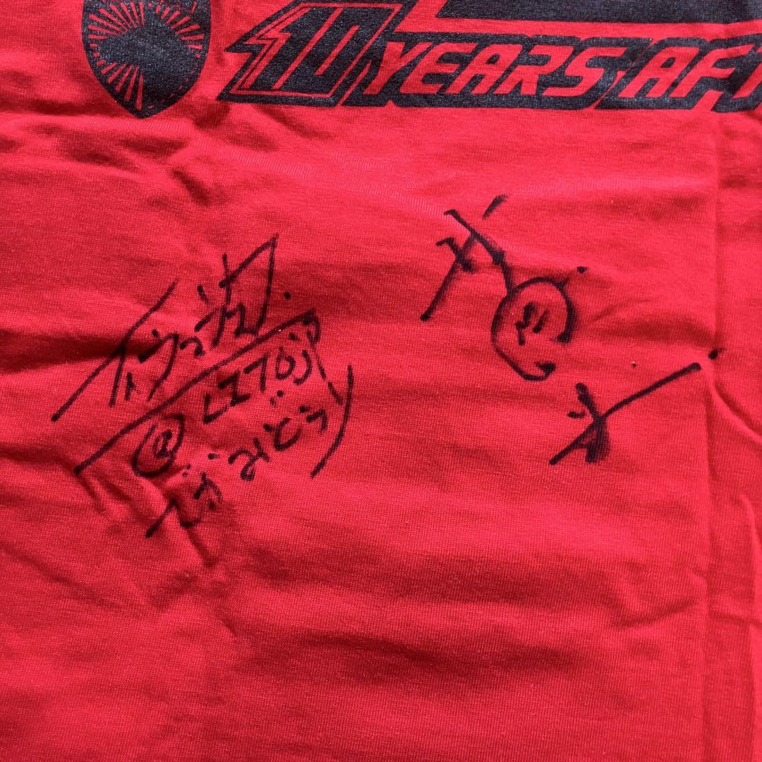 サイン入】特捜戦隊デカレンジャー 10YEARS AFTER Tシャツ