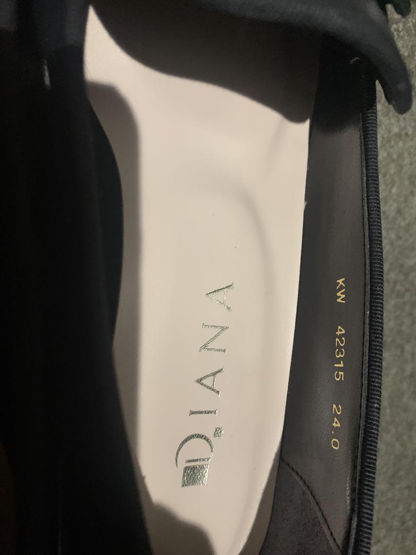 【試着のみ美品】DIANA パールバックルローファー24cm