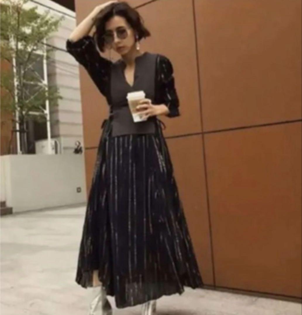 Ameri☆ WASHI LAYERED DRESS