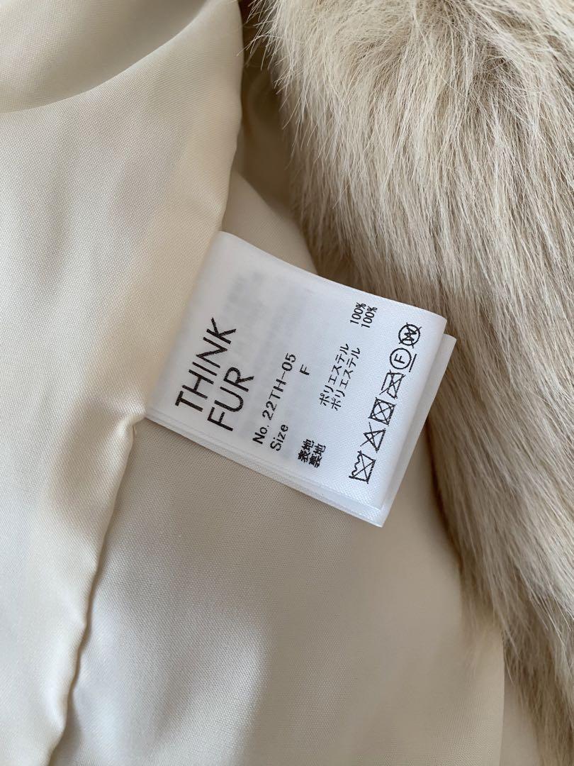THINK FUR Fox Like Fur Short Jacket