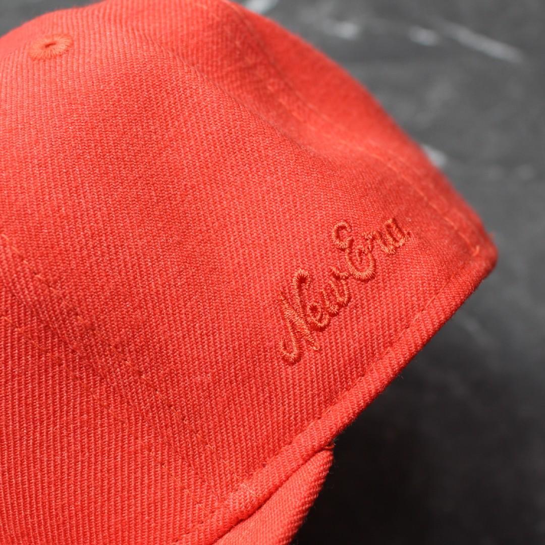 通販定番 新品未使用 FEAR OF GOD ESSENTIALS NEW ERA 橙色 k2gMT-m53528438846 正規品新作