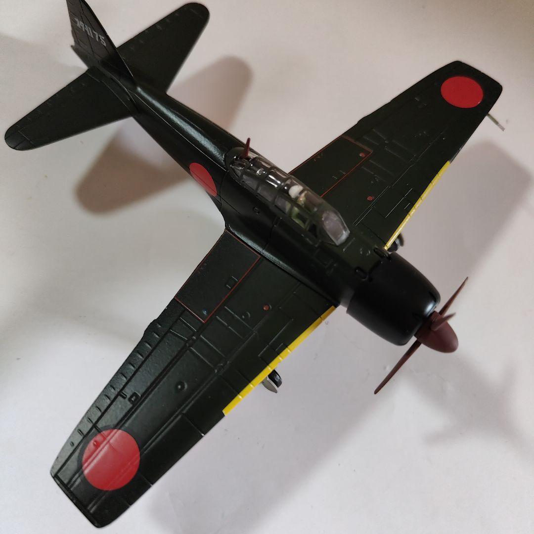 希少 迫力満点金属製 1/72 海軍零式艦上戦闘機 零戦 スタンド付き
