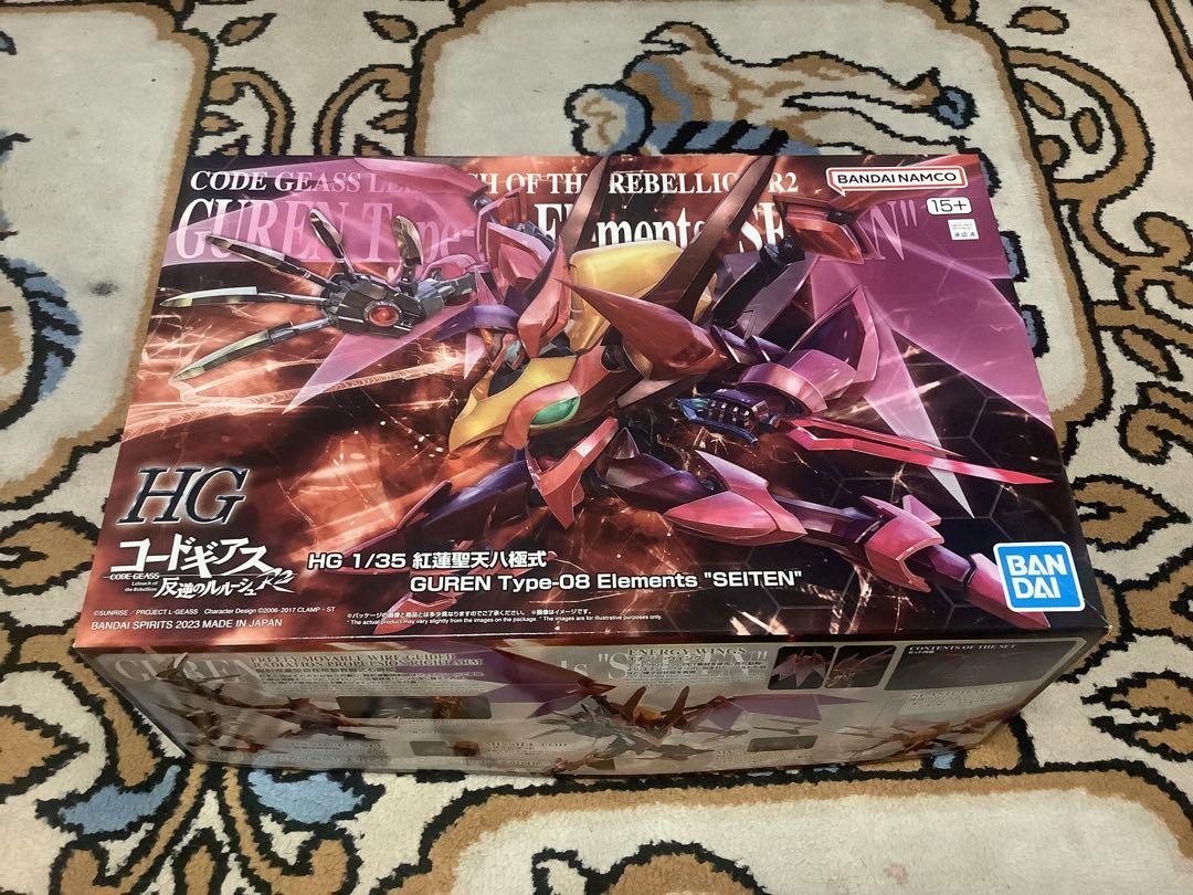 【未組立】HG 1/35 紅蓮聖天八極式 プレバン ロボット
