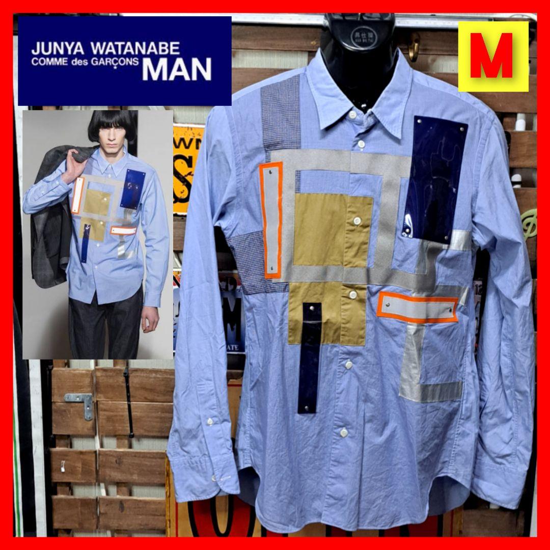JUNYA WATANABE COMME des GARCONS MAN綿ストライプ×多素材