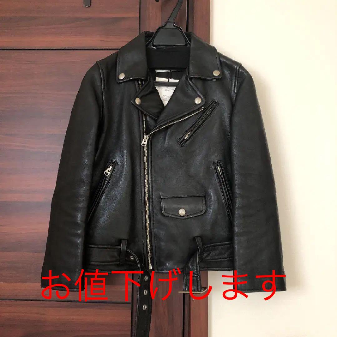 S即納!最大半額!【値下げ】beautiful people 未着用ライダース