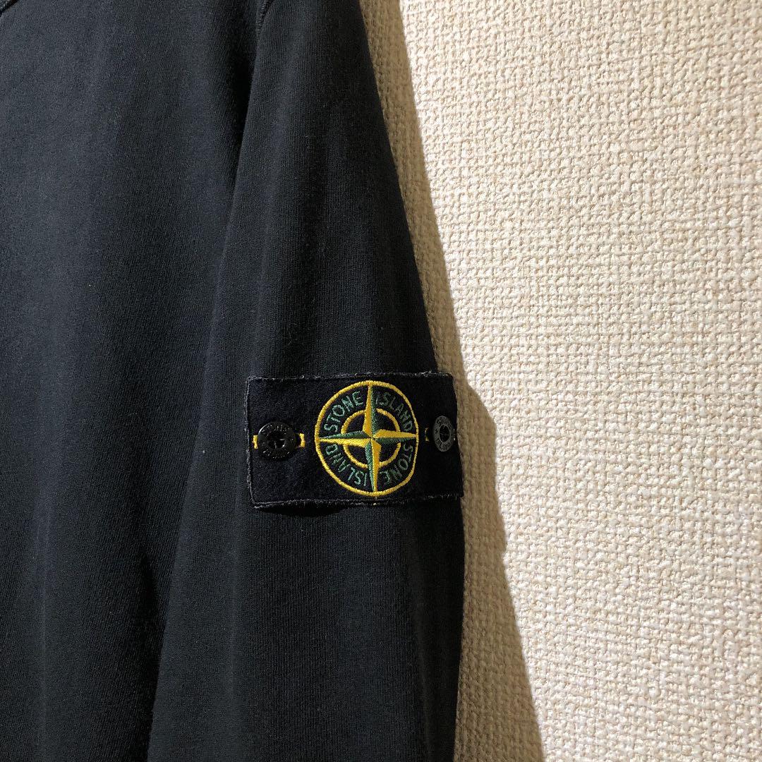 通販超特価 STONE ISLAND ストーンアイランド スウェット トレーナー ブラック QTJ4P-m53535649745 在庫あ