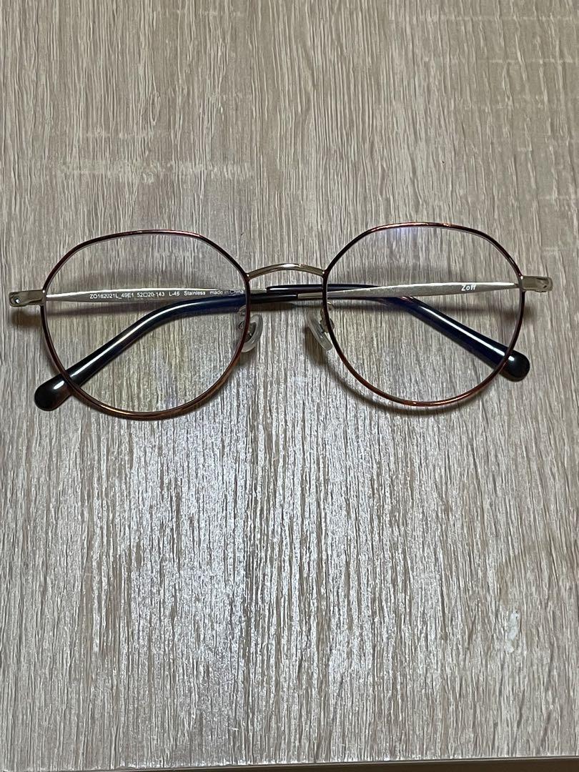 Zoff ブルーライトカットメガネ度なしZO182021-49E1