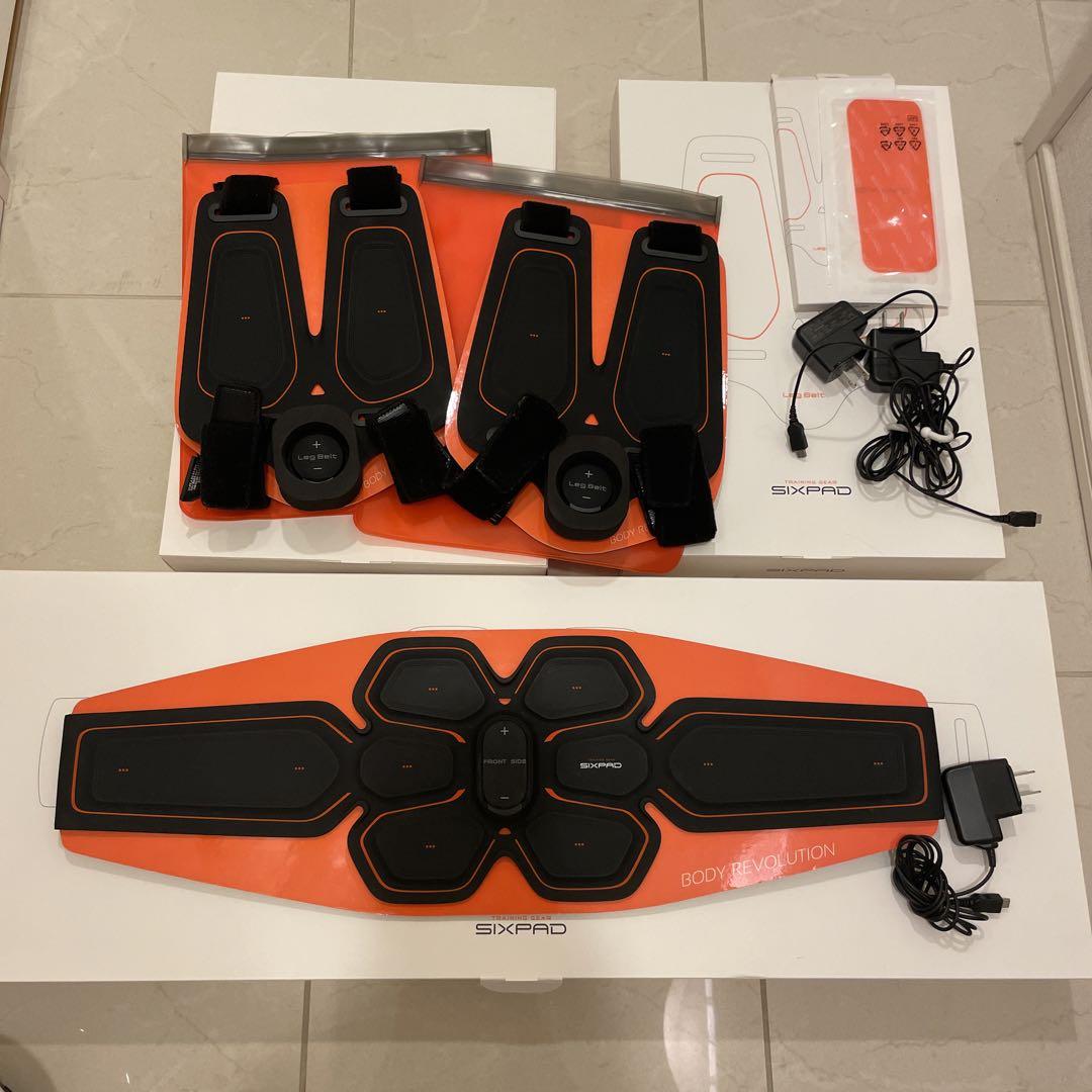 正規品シックスパッドSIXPAD Abs Belt & Leg Belt セット