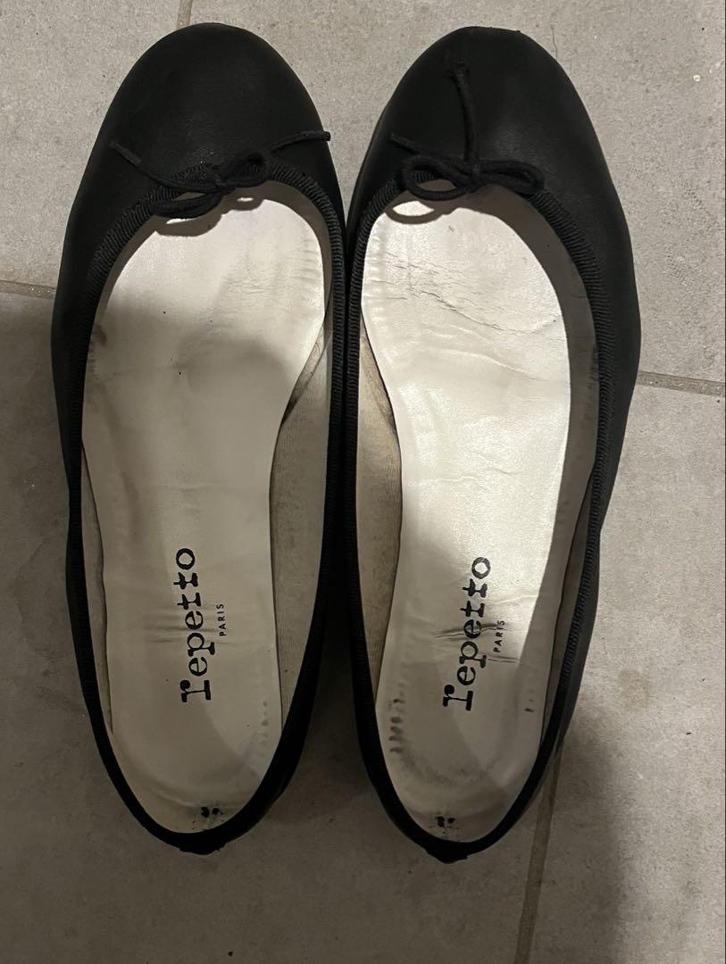 repetto バレエシューズ　サンドリヨン　レザー　フラットシューズ