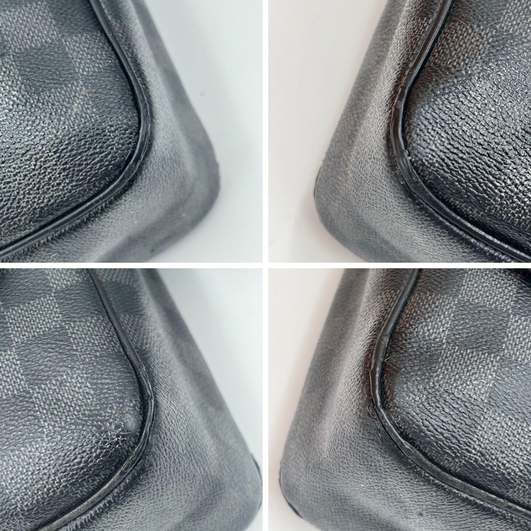 ▲LOUIS VUITTON ルイヴィトン ダミエ グラフィット ダニエル MM