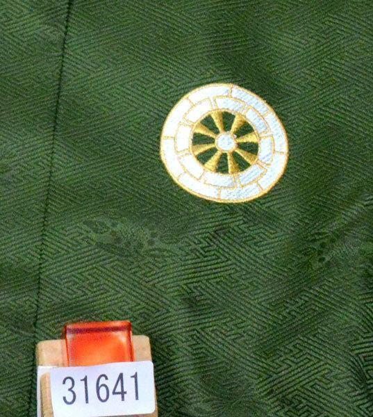 格安定番人気 羽織袴 フルセット ジュニア用 男児 緑 Kukka BOY NO31641 grQNJ-m53538152219 セール新品