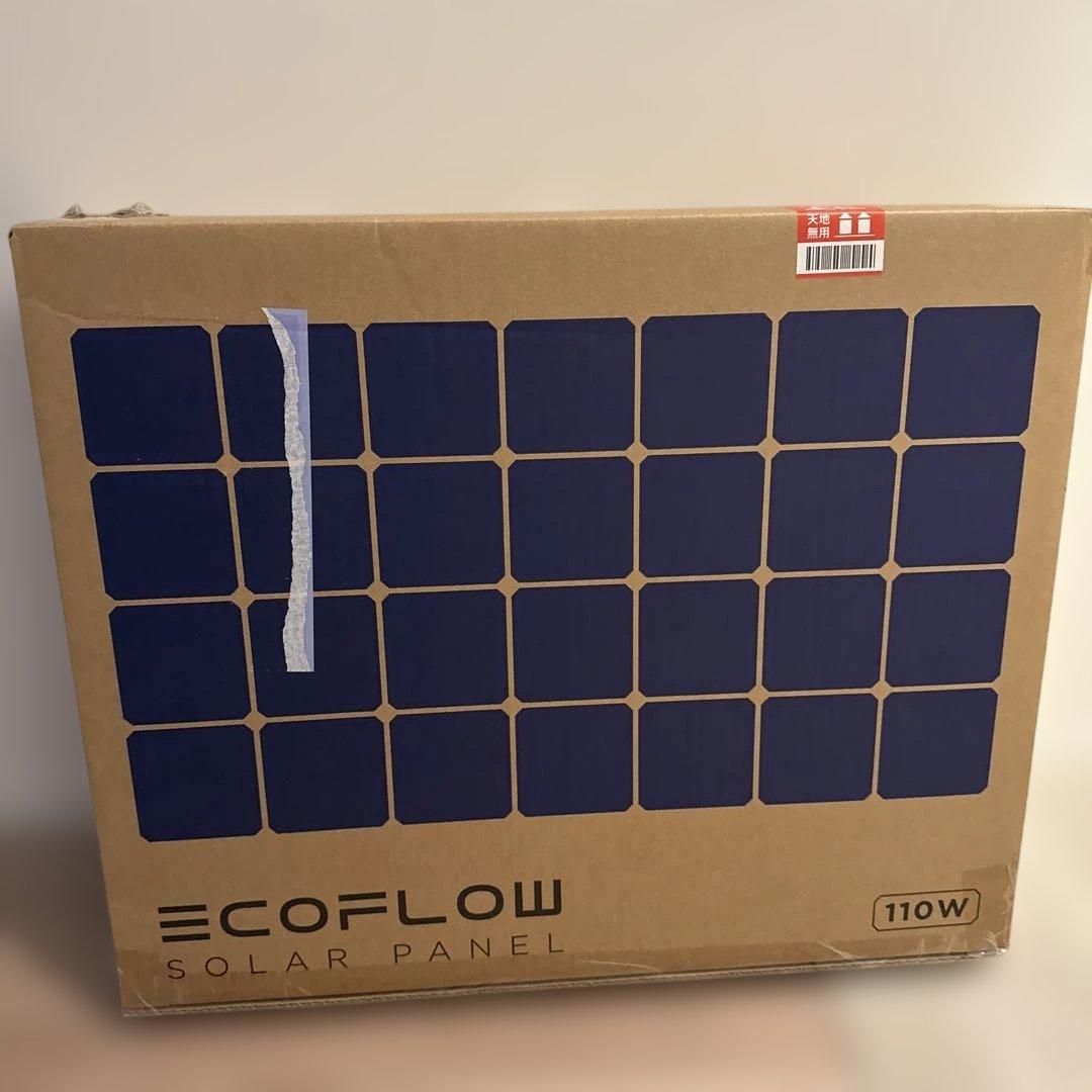 Ecoflow 110W ソーラーパネルECOFLOW
